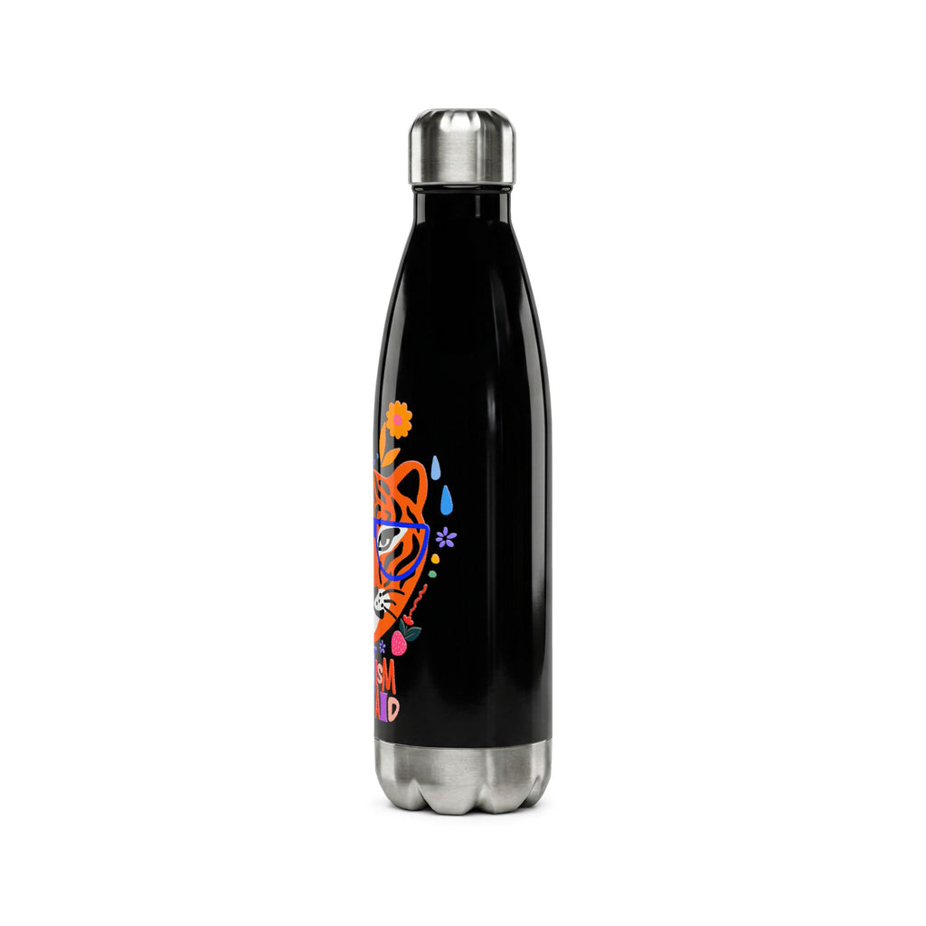 Tiger – Autism Aid Water Bottle — 17oz Stainless Steel Bottle