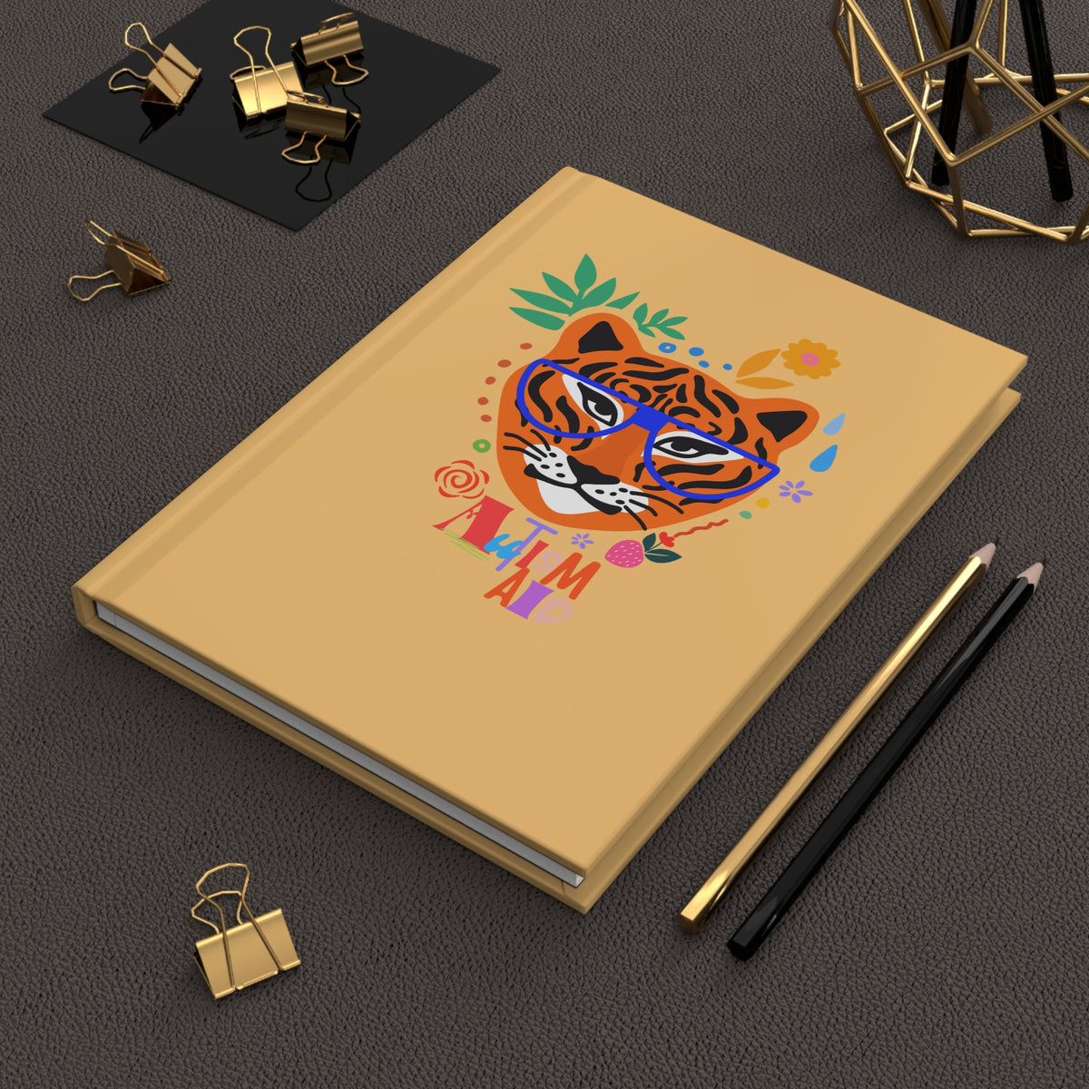 Tiger – Autism Aid Journal — Hardcover Matte Journal