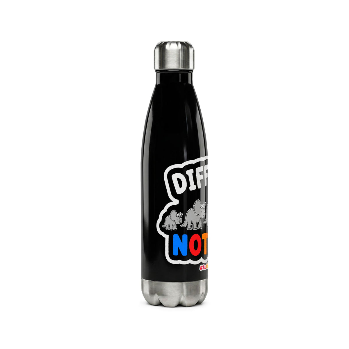 Different Not Less Water Bottle — 17oz Stainless Steel Bottle