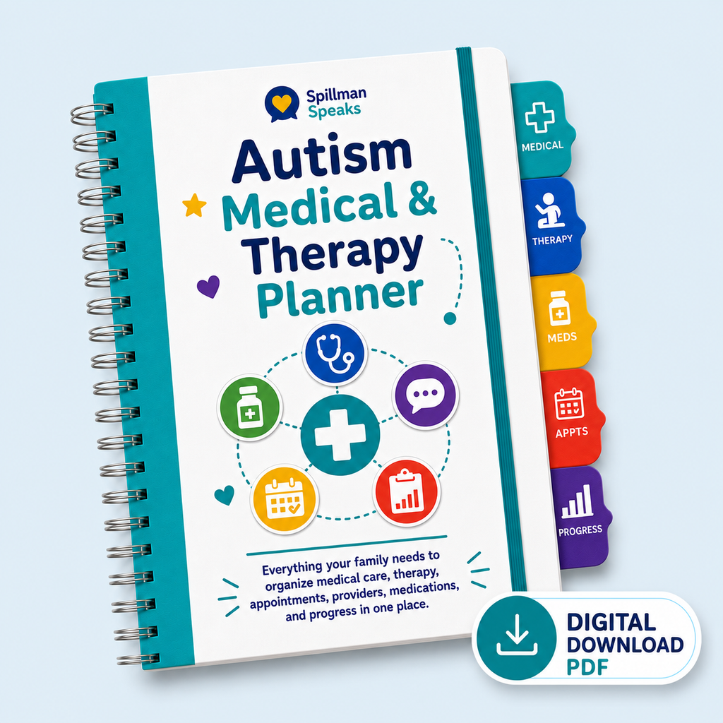 Autism Medical & Therapy Planner