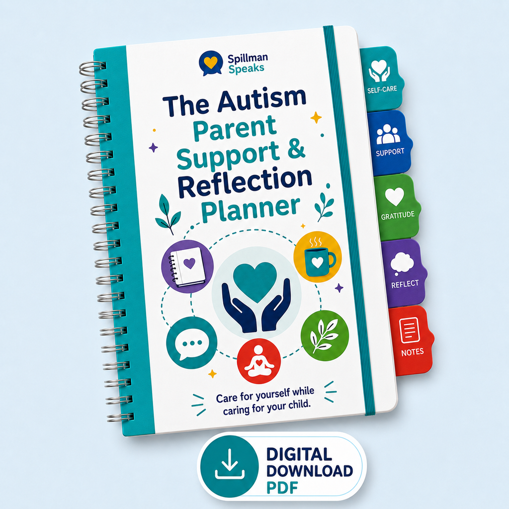 Autism Parent Support & Reflection Planner