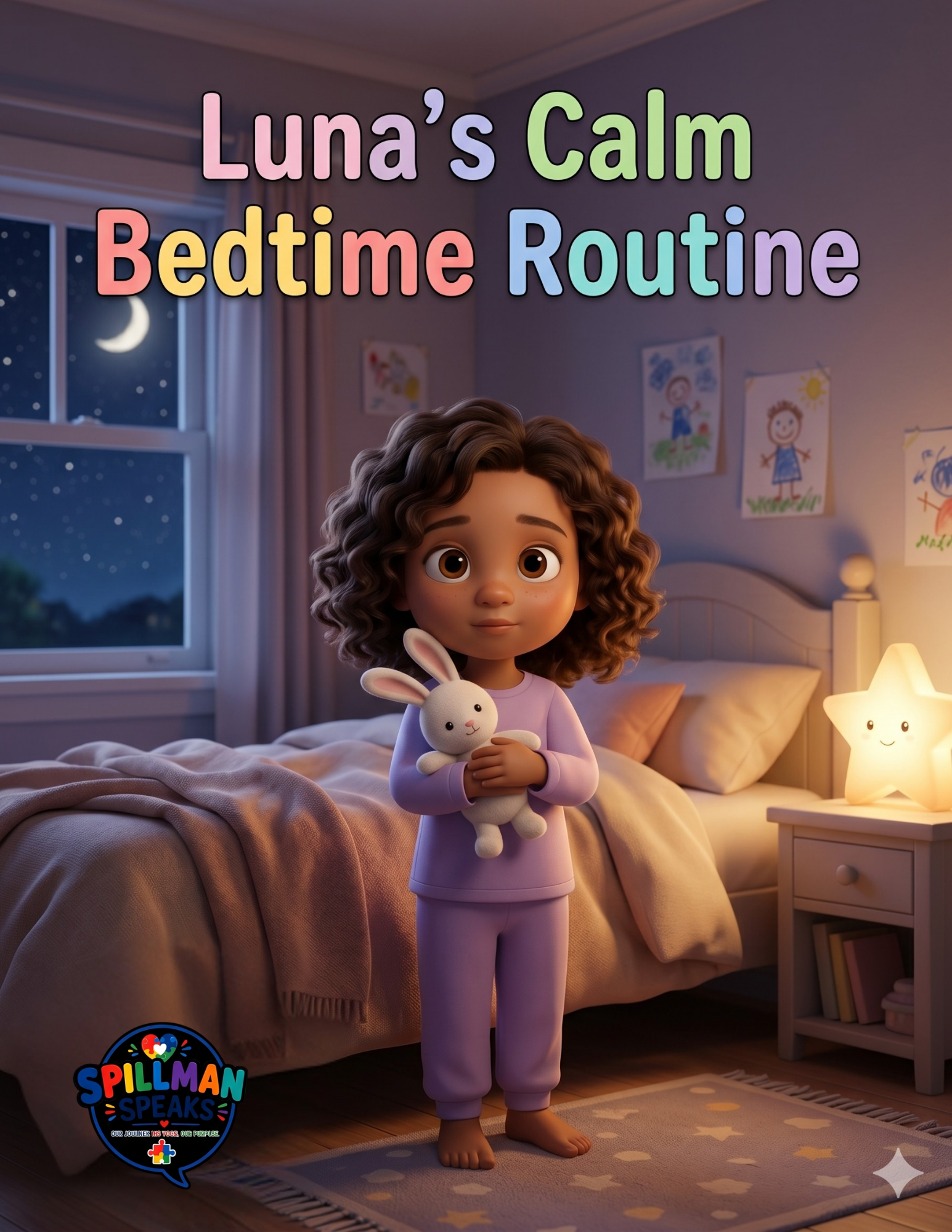 Luna's Calm Bedtime Routine