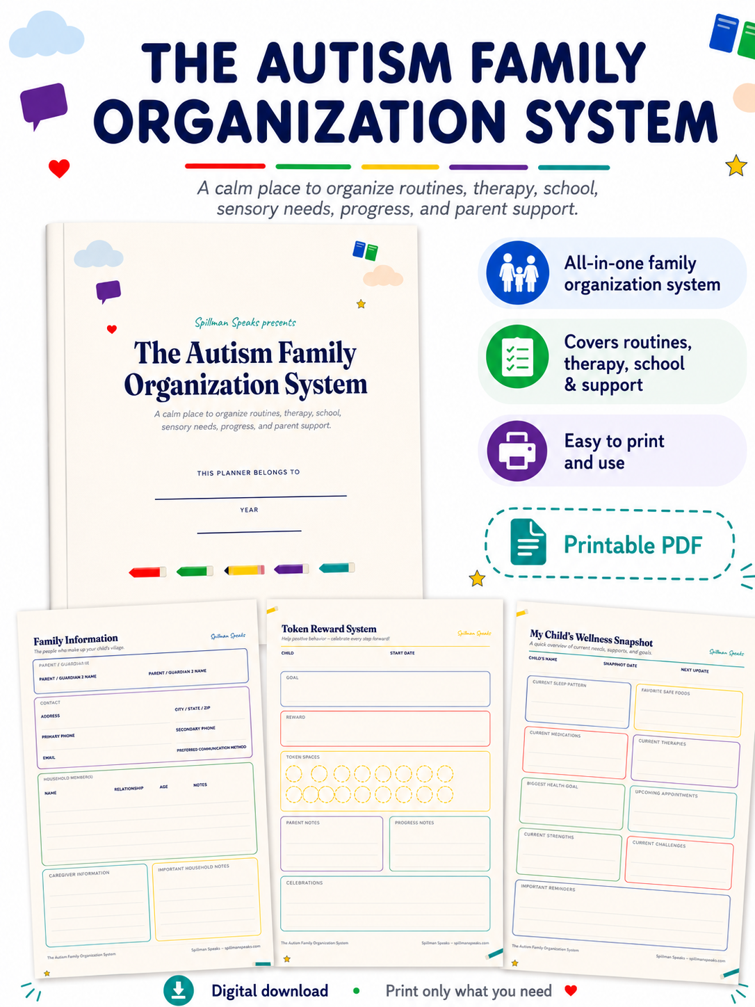 The Autism Family Organization System